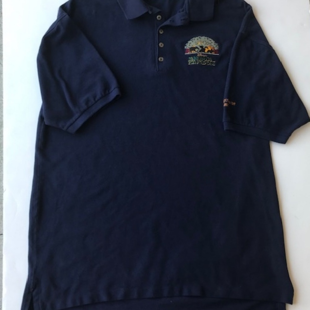 Disney's Animal Kingdom Polo Shirt 1998 Theme Park - Picture 4 of 8